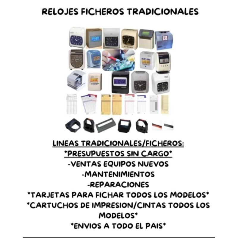 Cartuchos Tinta Relojes Ficheros - 2