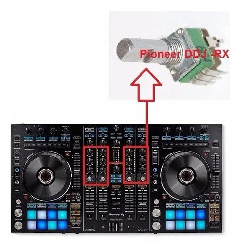 Pioneer Ddj Rx Potenciometro Rotativo De Tono Eq Original - 2