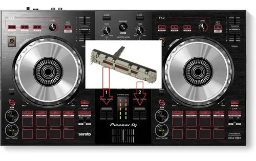 Potenciometro Original Pioneer De Canal Chanel Fader Ddj Sb3 - 3