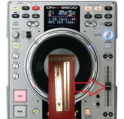 Denon Dns 3500 Dns3500 Potenciometro Fader Pitch Reemplazo - 2