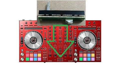 Potenciometro Cross Fader Assign Crossfader Pioneer Ddjsx2r - 2