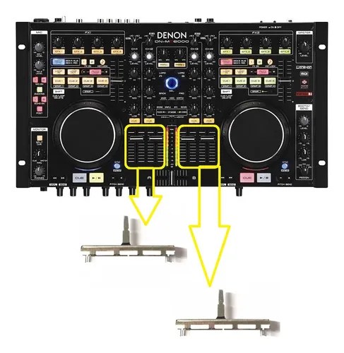 Denon Mc 6000 Potenciometro Fader Original De Canal Mc-6000 - 2