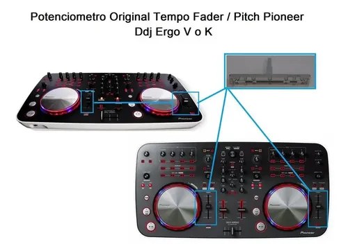 Pioneer Ddj Ergo V Ergo K Potenciometro Fader Pitch Original - 2
