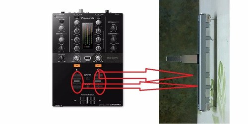 Potenciometro Fader Pioneer Original De Canal Djm 250 Mk2 - 3