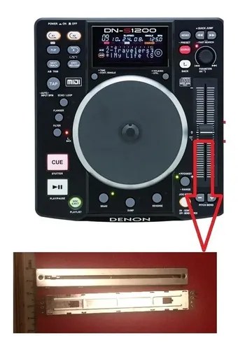 Denon Dns 1200 Dns1200 Potenciometro Fader Pitch Reemplazo - 2