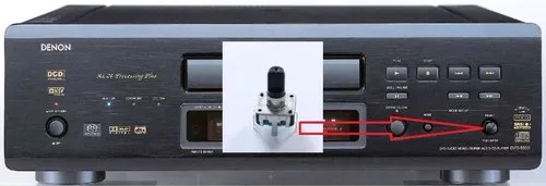 Denon Dvd5900 Potenciometro Rotativo Select Push Enter - 2