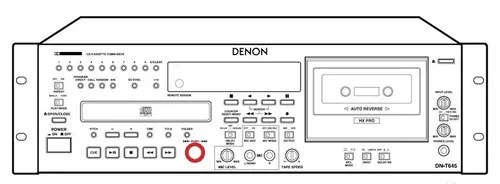 Denon Dnt 625 Dnt 645 Potenciometro Rotativo Push Enter - 3