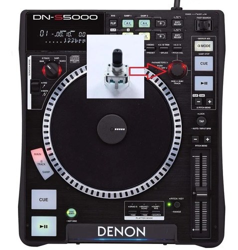 Denon Dns 5000 Potenciometro Rotativo Parameters Push Track - 2