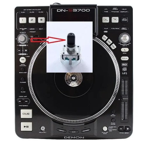 Denon Dns 3700 Dns370 Potenciometro Rotativo Effects Dry Wet - 2