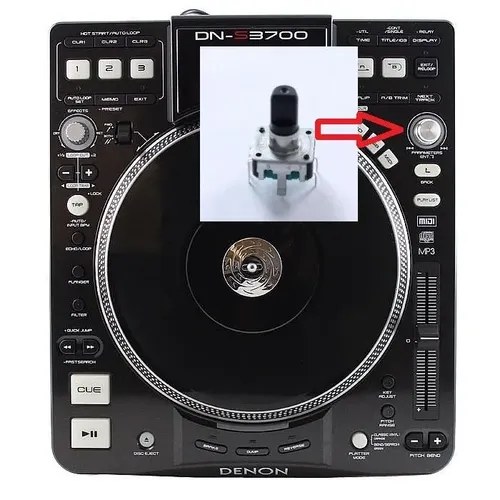 Denon Dns 3700 Potenciometro Rotativo Parameters Push Enter - 2