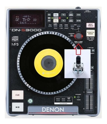 Denon Dns 3000 Potenciometro Rotativo Parameters Track Searc - 2