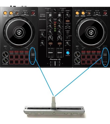 Pioneer Ddj 400 Potenciometro Original Pitch Tempo Fader - 2
