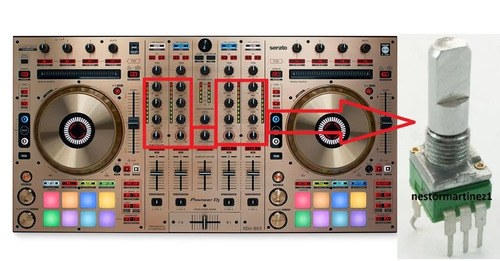 Ddjsxn Pioneer Potenciometro Original Rotativo Hi Mid Low - 3