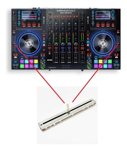 Denon Mcx8000 Mcx 8000 Potenciometro Fader Pitch Reemplazo - 2