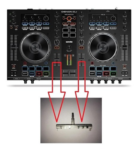 Denon Mc 4000 Mc4000 Potenciometro Fader De Canal - 3