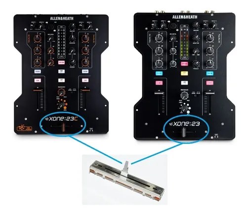 Crossfader Original Para Allen & Heath Xone23 Xone23c - 2