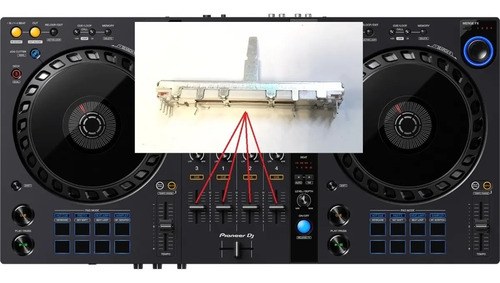 Pioneer Ddjflx6 Ddj Flx6 Potenciometro Fader Canal Original - 2
