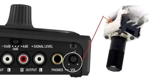 Pioneer Rmx500 Potenciometro Rotativo Volumen Auricular Moni - 3