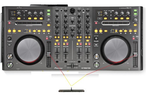 Pioneer Ddj-t1 Ddjt1 Potenciometro Pitch Tempo Fader - 2