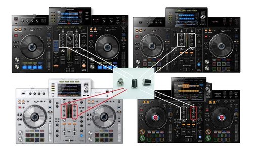 Pioneer Xdjrx Xdjrx2 Xdjrx2w Xdjrx3 Perilla Knob P Sector Eq - 2