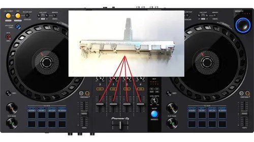 Pioneer Ddj Flx6 W Gt Potenciometro Fader D Canal Reemplazo - 2