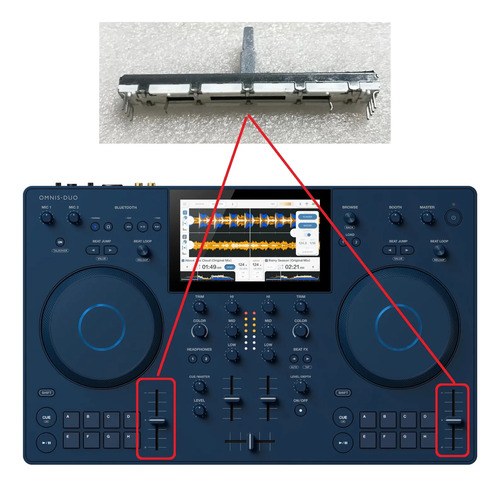 Pioneer Omnisduo Potenciometro Fader Pitch Reemplazo - 2
