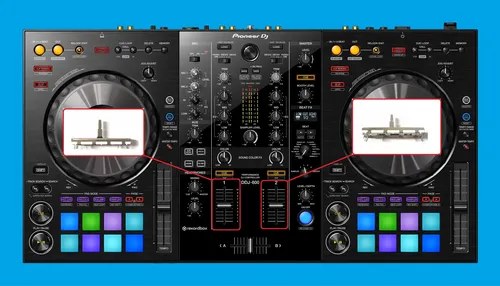 Pioneer Ddj 800 Ddj800 Potenciometro Fader De Original Canal - 2