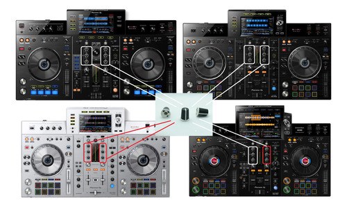 Pioneer Xdj Rx Rx2 Rx2w Rx3 Perilla Hi O Mid O Low X2unidade El De La Primer Imagen - 2