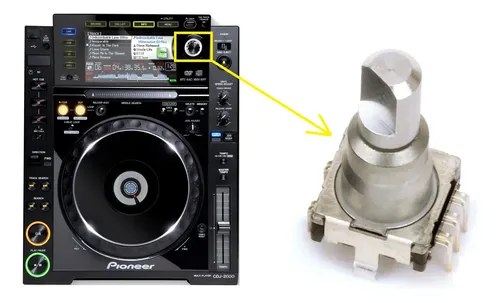 Pioneer Cdj 2000-2 Encoder Browse Select Original El De La Primer Imagen - 2