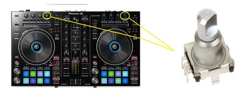 Potenciometro Encoder Release Fx Original Pioneer Ddj Rr - 2