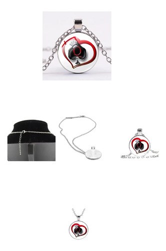 Cuckold Collar Con Cadenita Queen Of Spades Red Hotwife . Claro Ii69oio362 - 3