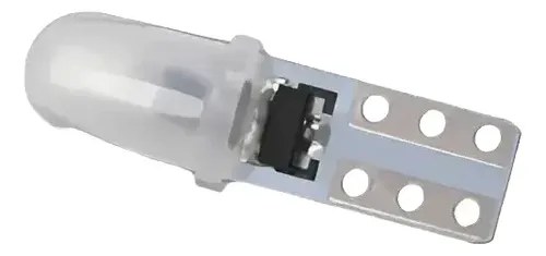 T5 W.1.2w Led Blanco O Verde 12v Para Tablero Instrumental T5 Blanco Blanco Frío