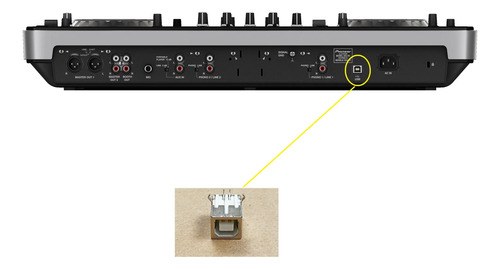 Pioneer Ddj Xdj Djm Cdj Djs Ficha Hembra Usb Tipo B Remplaz El De La Imagen - 3