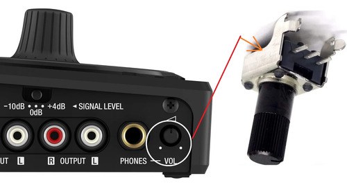 Pioneer Rmx 500 Potenciometro Rotativo Headphone Level - 2