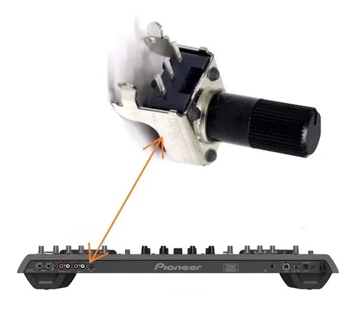 Pioneer Xdj Aero Potenciometro Rotativo Funcion Mic Level - 3