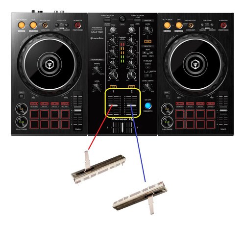 Pioneer Ddj400 Potenciometro Fader Canal X2 Unidades Upgrade - 2
