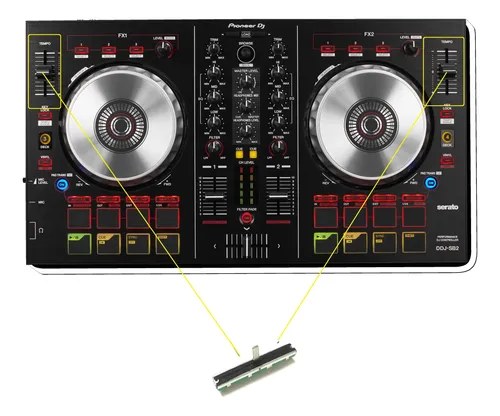 Pioneer Ddj Sb2 Ddjsb2 Potenciometro Fader Pitch Reemplazo - 2