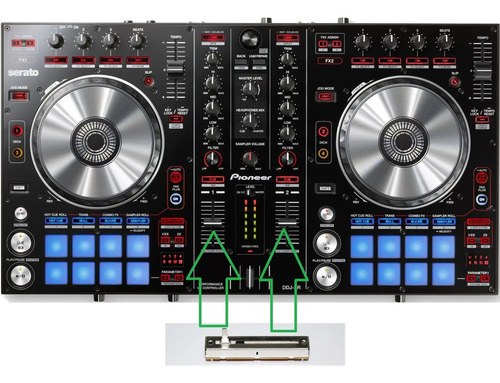 Pioneer Ddj Sr Ddjsr Potenciometro Fader De Canal Upgrade - 2