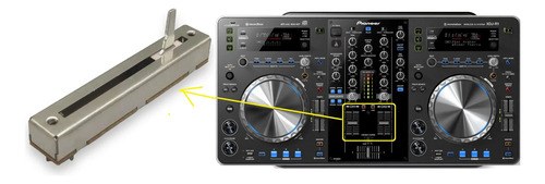 Pioneer Xdjr1 Xdj R1 Fader Potenciometro De Canal Upgrade Re - 2