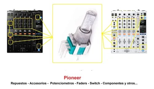 Potenciometro Rotativo Pioneer Djm900 Nexus 2w Ver Descripci - 2