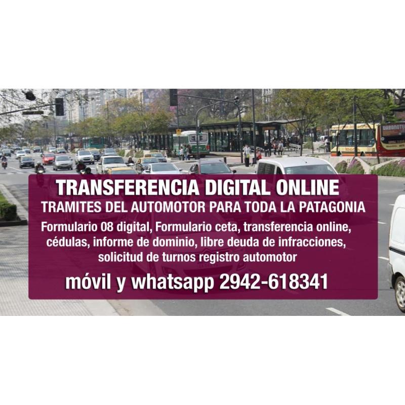 Gestoria del automotor en Villa la Angostura