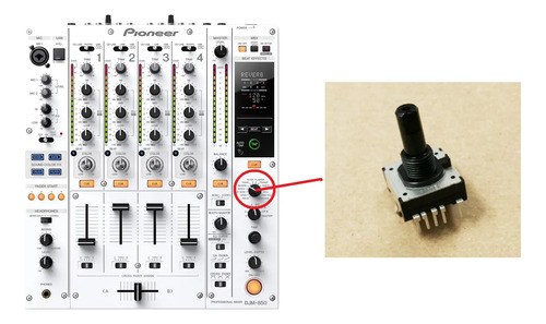 Pioneer Djm850w Llave Rotativa Selectora De Efectos Original - 2