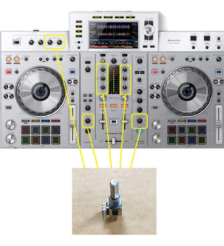 Pioneer Xdj Rx2 W Potenciometro Rotativo Leer Descripcion - 2