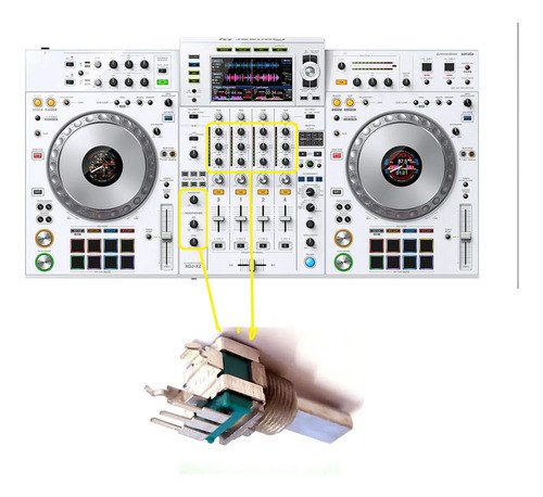 Pioneer Xdj Xz W Potenciometro Rotativo Leer Descripcion - 2