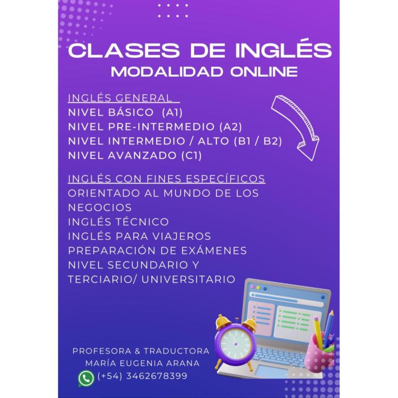 Clases de Inglés