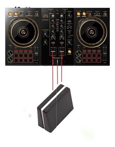 Pioneer Ddj400 N Perilla Knob Canal O Crossfader Reemplazo - 2