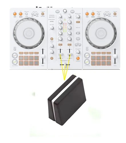 Pioneer Ddjflx4 W Perilla Knob Canal O Crossfader Reemplazo - 2
