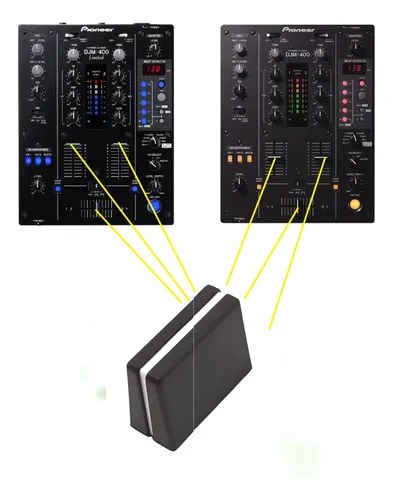 Pioneer Djm400 Djm400k Perilla Knob De Canal O Crossfader - 2