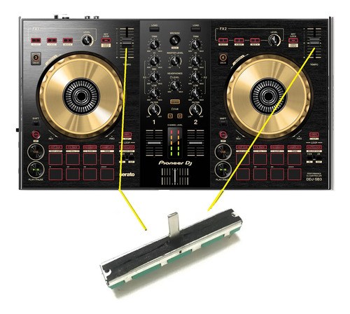 Pioneer Ddjsb3n Ddj Sb3n Fader Potenciometro Pitch Reemplazo - 2