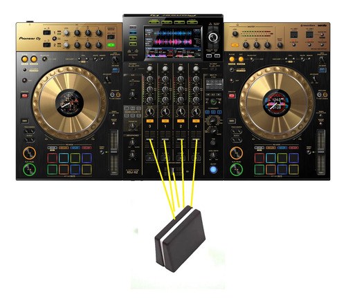Pioneer Xdjxz N Perilla Knob Canal O Crossfader Reemplazo - 2